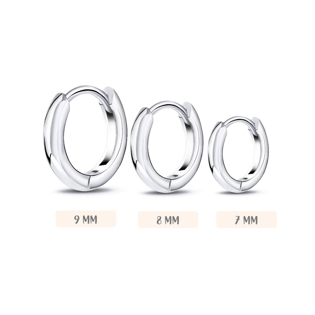 3-Ringe-Ohrring-Set – Triella