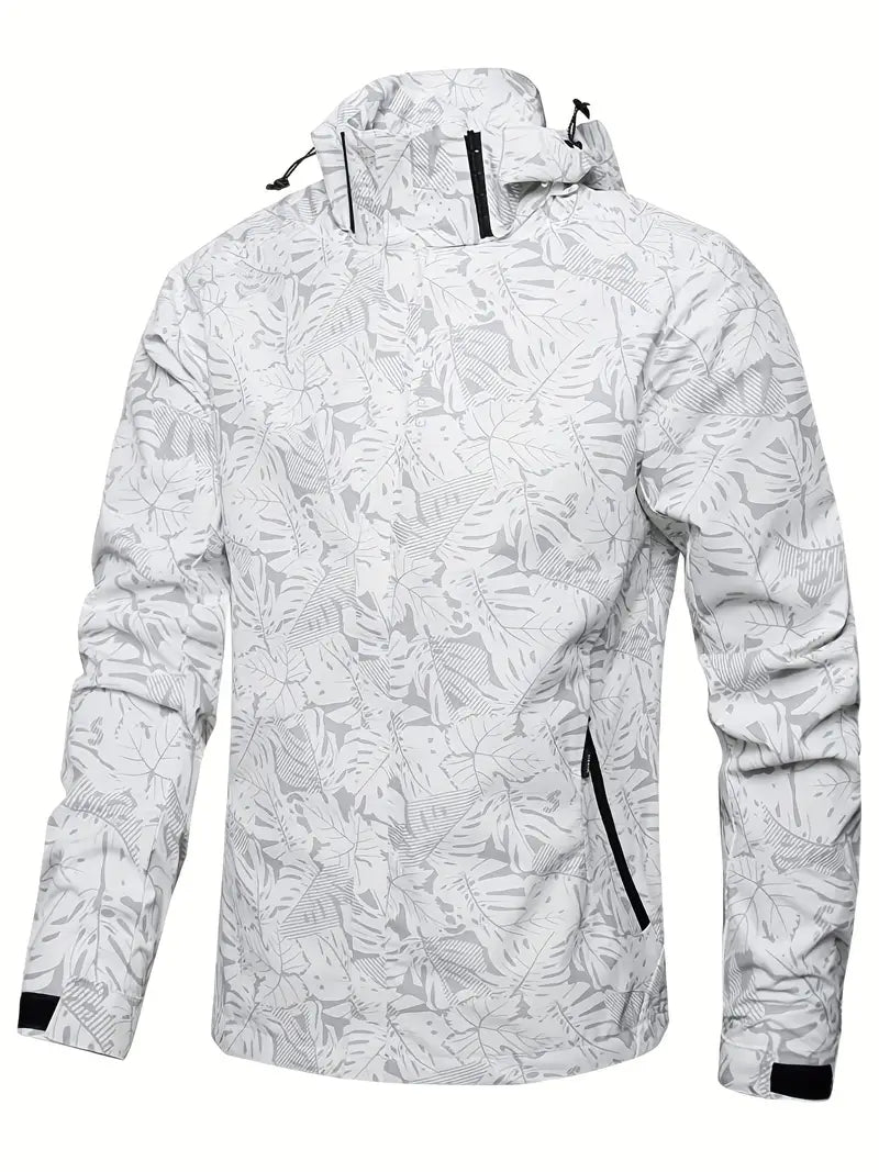 Kylan - Leichter, wasserdichter Windbreaker für Männer - Outdoor-Jacke mit Kapuze