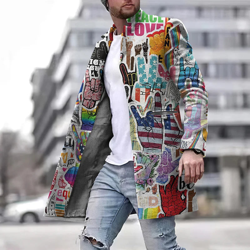 Brody - Streetart-Jacke für Herren