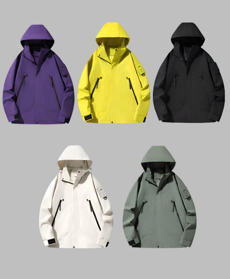 Amos - Performance Outdoor Jacke - Wind- und wasserdichte Jacke für alle Wetterbedingungen