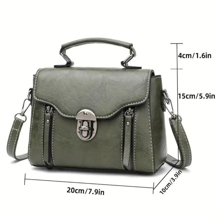 Klassische Crossbody Bag Mit Klappenverschluss | Funktional
